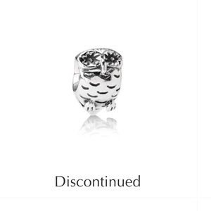 Pandora Discontinued Owl charm
